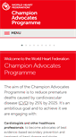 Mobile Screenshot of championadvocates.org